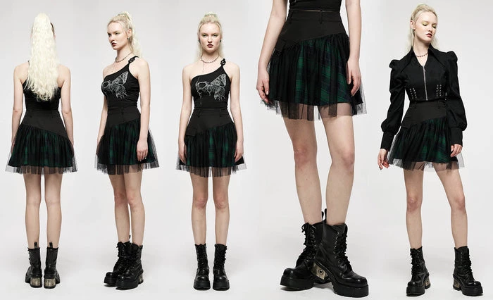 Coupon ⌛ PUNK RAVE Punky Colour Dominion | 👗 SKIRT 🔥 16 Coupon ⌛ PUNK RAVE Punky Colour Dominion | 👗 SKIRT 🔥 - Image 14