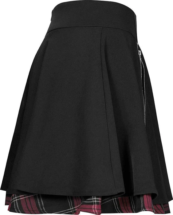 Cheap 🥰 PUNK RAVE Grunge Defiance | PLEATED 👗 SKIRT ✨ 15 Cheap 🥰 PUNK RAVE Grunge Defiance | PLEATED 👗 SKIRT ✨ - Image 13