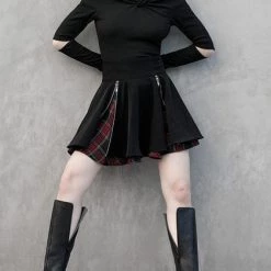 Cheap 🥰 PUNK RAVE Grunge Defiance | PLEATED 👗 SKIRT ✨ 27 Cheap 🥰 PUNK RAVE Grunge Defiance | PLEATED 👗 SKIRT ✨ -PUNK Sales Store OPQ 948BQF BK RD 6 fe806de6 cc75 4034 8f43 e4e7274dd21a 700x700