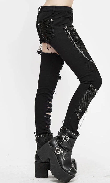 Deals ๐งจ DEVIL FASHION Punky Colour Jinx | PANTS ๐งจ 6 Deals ๐งจ DEVIL FASHION Punky Colour Jinx | PANTS ๐งจ - Image 4