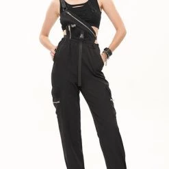 Best Sale 👍 DEVIL FASHION Grunge Aster | OVERALLS 🎉 -PUNK Sales Store PT182 7 3cfdd9ba f6cc 4215 8400 c36b2f73223d 700x700