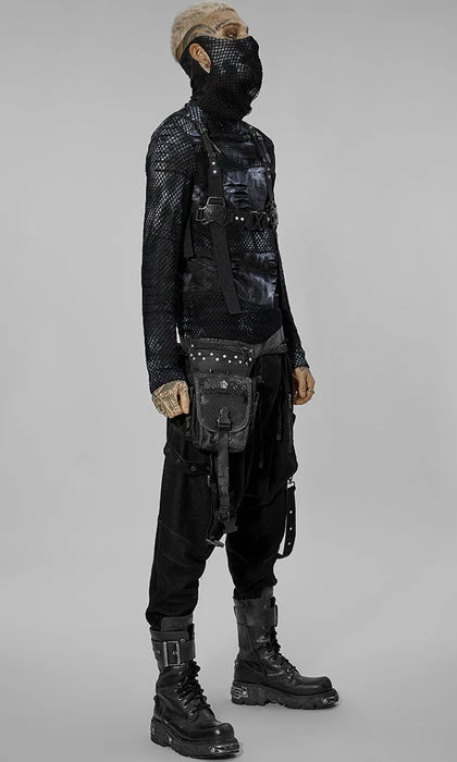 Top 10 ✔️ PUNK RAVE Mens Accessories Blade | WAIST BAG ✨ 12 Top 10 ✔️ PUNK RAVE Mens Accessories Blade | WAIST BAG ✨ - Image 10