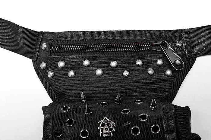 Top 10 ✔️ PUNK RAVE Mens Accessories Blade | WAIST BAG ✨ 14 Top 10 ✔️ PUNK RAVE Mens Accessories Blade | WAIST BAG ✨ - Image 12