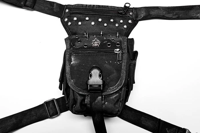 Top 10 ✔️ PUNK RAVE Mens Accessories Blade | WAIST BAG ✨ 15 Top 10 ✔️ PUNK RAVE Mens Accessories Blade | WAIST BAG ✨ - Image 13