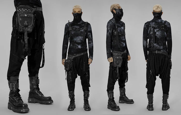 Top 10 ✔️ PUNK RAVE Mens Accessories Blade | WAIST BAG ✨ 17 Top 10 ✔️ PUNK RAVE Mens Accessories Blade | WAIST BAG ✨ - Image 15