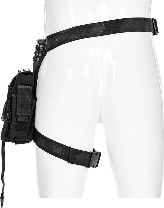 Top 10 ✔️ PUNK RAVE Mens Accessories Blade | WAIST BAG ✨ 6 Top 10 ✔️ PUNK RAVE Mens Accessories Blade | WAIST BAG ✨ - Image 4