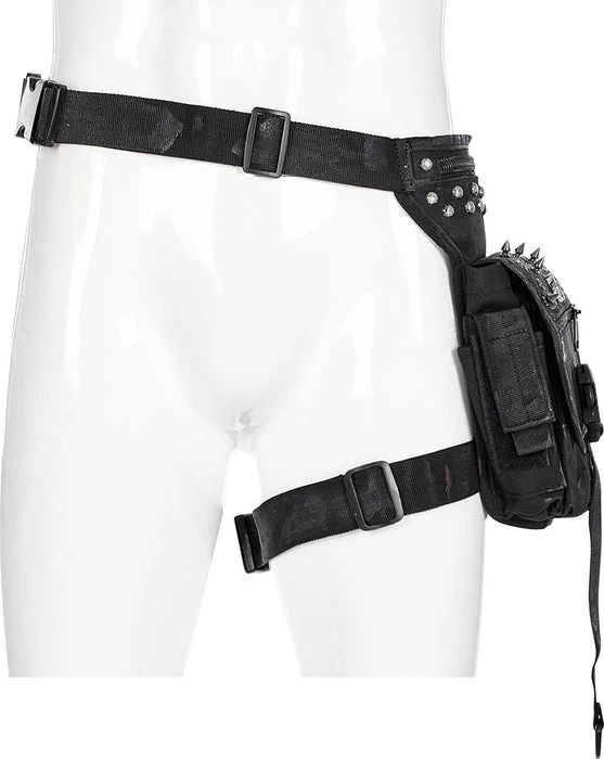Top 10 ✔️ PUNK RAVE Mens Accessories Blade | WAIST BAG ✨ 7 Top 10 ✔️ PUNK RAVE Mens Accessories Blade | WAIST BAG ✨ - Image 5