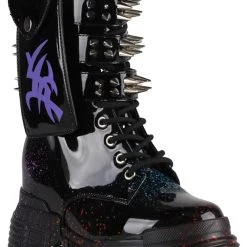 Cheap ✨ ANTHONY WANG Anthony Wang CV Chem [Black Patent] | PLATFORM 🥾 BOOTS 🎁
