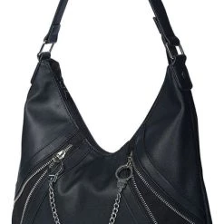 Buy 👍 BANNED ALTERNATIVE Punky Colour Entwined | HOBO BAG 🔔 -PUNK Sales Store banned alternative entwined hobo bag 2 700x700