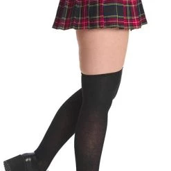 Buy ⭐ BANNED ALTERNATIVE Grunge Darkdoll [Black Tartan] | MINI 👗 SKIRT 😍 -PUNK Sales Store banned apparel black tartan mini skirt 8 700x700