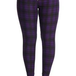 Best deal 🛒 BANNED ALTERNATIVE Punky Colour Damien [Purple] | PANTS 🔥
