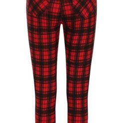 Best Sale 🎁 BANNED ALTERNATIVE Punky Colour Damien [Red] | PANTS 🤩 -PUNK Sales Store banned apparel damien red trousers 6 2d7b2703 c764 484c 957e fb837938a878 700x700