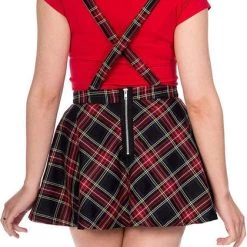 Best deal 🥰 BANNED ALTERNATIVE Kawaii Highlife [Black Tartan] Pinafore | 👗 SKIRT 🛒 -PUNK Sales Store banned apparel highlife black tartan pinafore skirt 2 162ea5c0 e94c 4997 ae30 54d993da2a8a 700x700