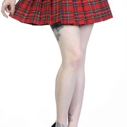 Budget 👏 BANNED ALTERNATIVE Punky Colour Darkdoll [Red Tartan] | MINI 👗 SKIRT 🥰 -PUNK Sales Store banned apparel red tartan mini skirt 2 f7d5166e 0f35 4357 bb9b d09b56a4278e 700x700