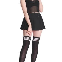 Best Pirce ✔️ BANNED ALTERNATIVE Pastel Goth Darkdoll [Black] | MINI 👗 SKIRT 😀 -PUNK Sales Store banned apparel sbn 216a blk buckle mini skirt 5 700x700