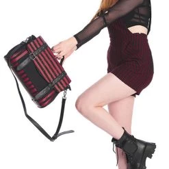 Budget 🧨 BANNED ALTERNATIVE Punky Colour Spooky Nightwalks [Red] | MESSENGER BAG 😉 -PUNK Sales Store banned apparel spooky nightwalks red messenger bag 5 1889b2c9 0422 43a6 9aa0 8ebd1718b386 700x700