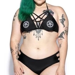 New 🎁 BLACKCRAFT Punky Colour BCC Strappy | 👙 BIKINI BOTTOMS 👍 -PUNK Sales Store blackcraft bcc strappy bikini bottoms 6 700x700