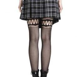 New 🥰 DARK IN LOVE Grunge Pleated Grid Irregular [Black] | HEM 👗 SKIRT 🔥 -PUNK Sales Store dark in love grid irregular hem skirt 3 95c7dbf0 3bf0 46a0 97d7 091c6323a4ac 700x700