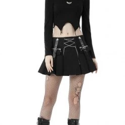 Cheapest 🎉 DARK IN LOVE Punky Colour Rock Chain | PLEATED MINI 👗 SKIRT* 🎉 -PUNK Sales Store dark in love rock chain pleated mini skirt 10 ebffd1fb 59ed 4a2d 873c 5b8a9186fa88 700x700