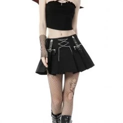 Cheapest 🎉 DARK IN LOVE Punky Colour Rock Chain | PLEATED MINI 👗 SKIRT* 🎉 -PUNK Sales Store dark in love rock chain pleated mini skirt 2 91e4fbcf 745d 42bc ae63 c89403ac22a0 700x700