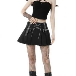 Cheapest 🎉 DARK IN LOVE Punky Colour Rock Chain | PLEATED MINI 👗 SKIRT* 🎉 -PUNK Sales Store dark in love rock chain pleated mini skirt 8 6f2b0480 4389 4341 85c7 1ec9143a26e9 700x700