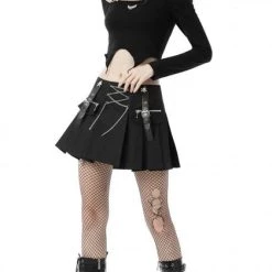 Cheapest 🎉 DARK IN LOVE Punky Colour Rock Chain | PLEATED MINI 👗 SKIRT* 🎉 -PUNK Sales Store dark in love rock chain pleated mini skirt 9 b23ddf82 dd3e 40f1 93eb 278af1694b13 700x700
