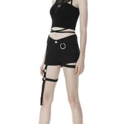 Best Sale ✨ DARK IN LOVE Punky Colour Splicing | CROP TOP ✨ -PUNK Sales Store dark in love splicing midriff baring top 10 77ac7f58 17e4 485a 8332 f9937daf9420 700x700