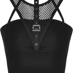 Best Sale โจ DARK IN LOVE Punky Colour Splicing | CROP TOP โจ