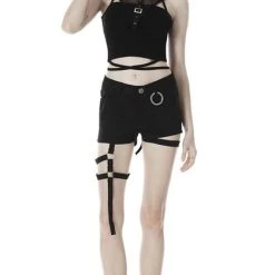 Best Sale ✨ DARK IN LOVE Punky Colour Splicing | CROP TOP ✨ -PUNK Sales Store dark in love splicing midriff baring top 8 a079d4c6 f9c5 4410 a82c a3808dec50a2 700x700