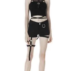 Best Sale ✨ DARK IN LOVE Punky Colour Splicing | CROP TOP ✨ -PUNK Sales Store dark in love splicing midriff baring top 9 7ba56a18 c48e 436f af3a dc008723e27f 700x700