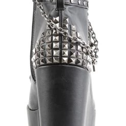 Promo ✔️ DEMONIA 👟 SHOES Demonia POISON-101 [Black] | PLATFORM 🥾 BOOTS [IN STOCK] 🎉 -PUNK Sales Store demonia shoes poison 101 black platform boots 4 700x700