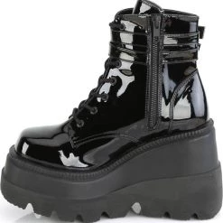 Cheapest 🥰 DEMONIA 👟 SHOES Demonia SHAKER-52 [Black Patent] | PLATFORM 🥾 BOOTS [IN STOCK]` 🎉 -PUNK Sales Store demonia shoes shaker 52 black patent 3 222fdc69 19a3 435a a041 8cf8d8750cd8 700x700