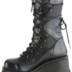 New 🧨 DEMONIA 👟 SHOES Demonia SHAKER-70 [Black] | PLATFORM 🥾 BOOTS [IN STOCK] 💯 -PUNK Sales Store demonia shoes shaker 70 black vegan leather 3 742f7a74 5a5f 49a0 ae36 c3992bcbc2f2 700x700