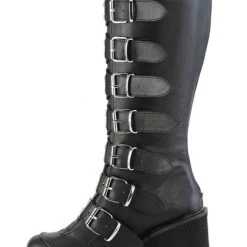 Wholesale 👏 DEMONIA 👟 SHOES Demonia SWING-815WC [Black] | WIDE CALF PLATFORM 🥾 BOOTS [IN STOCK] 🤩 -PUNK Sales Store demonia shoes swing 815wc black platform boots 5 fe03cf99 881c 4f48 b1c6 b53364d666da 700x700