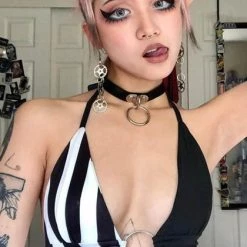 Budget 💯 FOREST INK Beetlejuice Nightmare | HALTER TOP* 🥰 8 Budget 💯 FOREST INK Beetlejuice Nightmare | HALTER TOP* 🥰 -PUNK Sales Store forest ink nightmare halter top 1 e6705695 d012 4e0d bde5 904d80421a3c 700x700