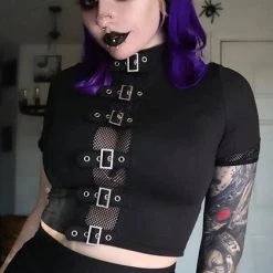 Wholesale ✨ FOREST INK Fetish Winona | BUCKLE TOP 👏 -PUNK Sales Store forest inkwinona buckle top 2 3be30437 1a3e 452d bf58 1c8bef0819e2 700x700