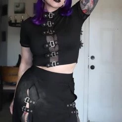 Wholesale ✨ FOREST INK Fetish Winona | BUCKLE TOP 👏 -PUNK Sales Store forest inkwinona buckle top 3 eee046ab 2694 4ef1 8911 c333546caf1f 700x700