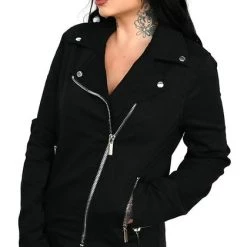 Hot Sale β€οΈ FOXBLOOD Mens Clothing Denim | MOTO JACKET** π