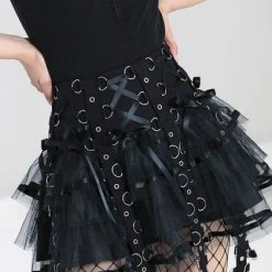 Flash Sale 💯 HELL BUNNY Punky Colour Chai [Black] | MINI 👗 SKIRT ⌛ -PUNK Sales Store hell bunny chai black mini skirt 3 7f5ad5f9 7740 4fee a96b 21bf20e5b024 700x700