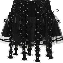 Flash Sale 💯 HELL BUNNY Punky Colour Chai [Black] | MINI 👗 SKIRT ⌛ -PUNK Sales Store hell bunny chai black mini skirt 6 7338e20d b4e6 4da0 b0d1 4ee5a7894d47 700x700