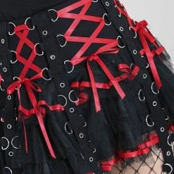 Deals 🎉 HELL BUNNY Punky Colour Chai [Black/Red] | MINI 👗 SKIRT* ❤️ -PUNK Sales Store hell bunny chai black red mini skirt 3 4e2b0d8a a964 4f37 806f 760fb69a7e93 700x700