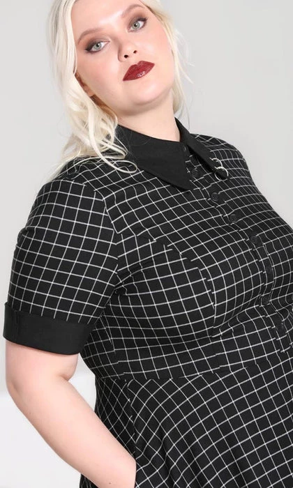 Flash Sale 😀 HELL BUNNY Corporate + Office Wear Tate | MINI 👗 DRESS 💯 11 Flash Sale 😀 HELL BUNNY Corporate + Office Wear Tate | MINI 👗 DRESS 💯 - Image 9