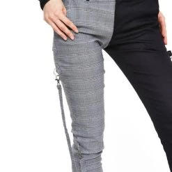 Best deal 🔥 JAWBREAKER Grunge Houndstooth Check | BONDAGE PANTS 👍