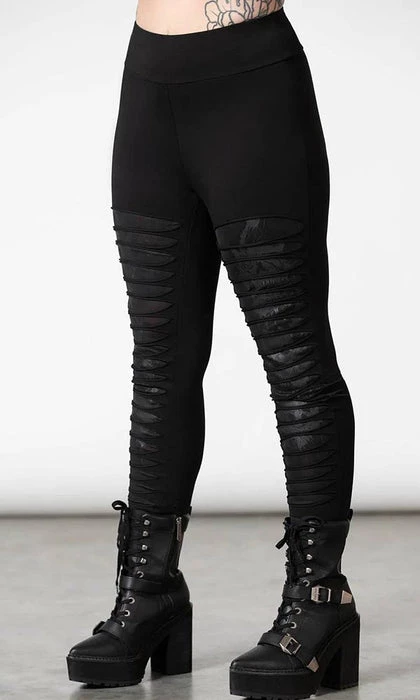 New 😉 KILLSTAR Grunge Assent | SLASHED LEGGINGS 👍 4 New 😉 KILLSTAR Grunge Assent | SLASHED LEGGINGS 👍 - Image 2