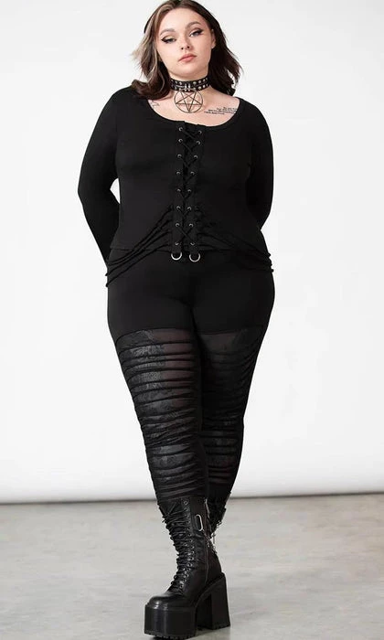 New 😉 KILLSTAR Grunge Assent | SLASHED LEGGINGS 👍 11 New 😉 KILLSTAR Grunge Assent | SLASHED LEGGINGS 👍 - Image 9