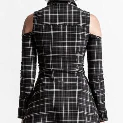 Best Pirce 🎉 KILLSTAR Grunge Chaotica [Ash Tartan] | 👕 SHIRT-DRESS* 🎉 -PUNK Sales Store killstar chaotica ash tartan shirt dress 3 488e3229 5515 47ce 803e fd50427f8927 700x700