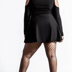 Best deal 🎉 KILLSTAR Punky Colour Chaotica [Black] | 👕 SHIRT-DRESS** ✨ -PUNK Sales Store killstar chaotica black shirt dress 7 6e4f435f cf1d 4f2d 94be f7d2c877722c 700x700