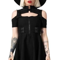 Budget 😍 KILLSTAR Grunge Cybermancy | Zip SKATER 👗 DRESS 🤩 -PUNK Sales Store killstar cybermancy zip skater dress 1 ff96537d 069c 4c78 aa92 1d11cad8e7d7 700x700