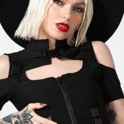 Budget 😍 KILLSTAR Grunge Cybermancy | Zip SKATER 👗 DRESS 🤩 -PUNK Sales Store killstar cybermancy zip skater dress 3 735a9f0c faa1 44a3 87c9 fdb803c38354 700x700