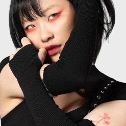 Coupon 💯 KILLSTAR Mens Accessories Elvyne | GLOVES ✨ -PUNK Sales Store killstar elvyne gloves 3 700x700